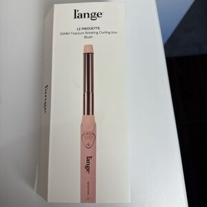Lange Le Pirouette Blush Rotating Curling Iron